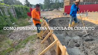 como poner unas rampas de concreto