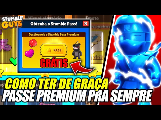 💫Como pegar o passe barato no stumble guys 💫 A MELHOR Promoção de 10,99  💫 