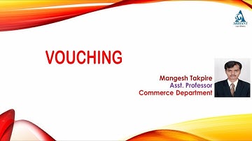 Vouching / Techniques of Vouching
