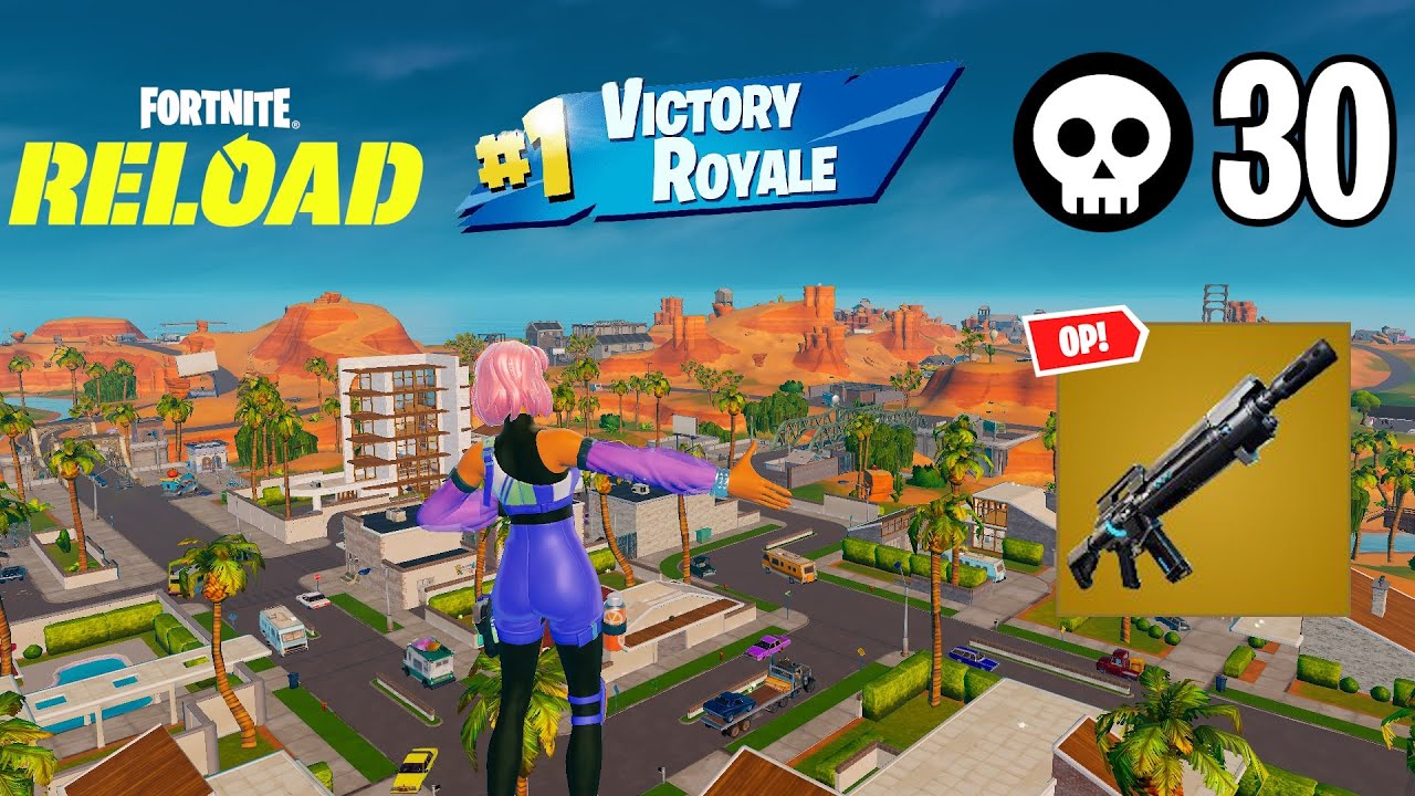 30 Elimination Solo Reload Win With Overclocked Pulse Rifle