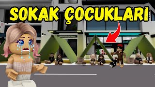 SOKAK ÇOCUKLARINA YARDIM EDİYORUMTUBA ARIARIGİLLERROBLOX BrookhavenRP