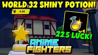 CapCut_code anime fighters shiny potion