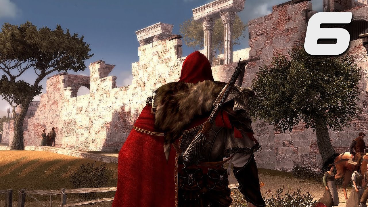 Assassins Creed Brotherhood PC 100% FULL PLAYTHROUGH Part 6 - YouTube