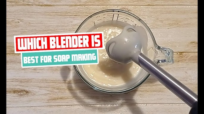 Soap Making Equipment – Choosing The Essential Stick Blender - Updated for  2022 - Soap Making School