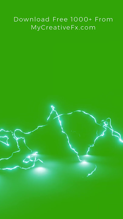 Lightning Effect Green Screen | Free Download