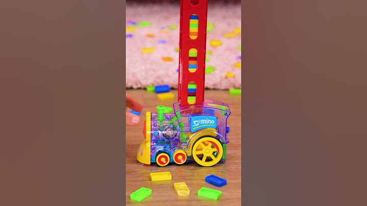 すごい！ 素晴らしいドミノ列車😱 #drawpaw #アート #ガジェット #tiktok