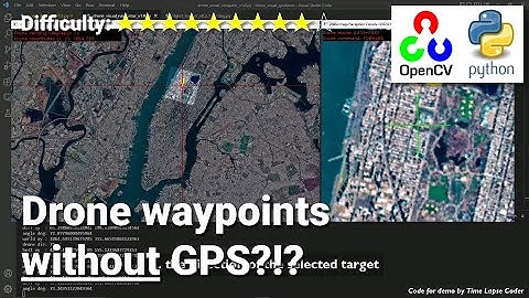 Visual waypoint navigation without GPS | AI Computer Vision Tracking Tech for Autonomous Drone