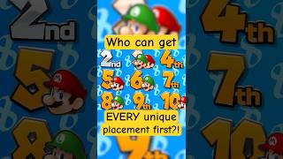 Mario Kart but you want 1st-5th placements.. #gaming #mario #nintendo #redfalcon