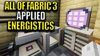 Ep9 Applied Energistics - Minecraft All of Fabric 3 Modpack