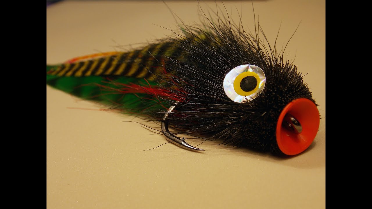 Zonker tube bait fly tying instructions for fly fishing, spinning and  baitcast 