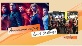 Pass the Brush Challenge - Arrowverse Brazil cosplay group