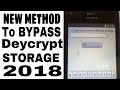 Sony Xperia M C1904, C2004 Type Password to Decrypt Storage (New Method) How to Bypass 2018