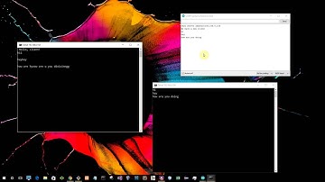Arduino web chat server