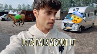 MY BIGGEST ANXIETY AT A HORSE SHOW VLOG