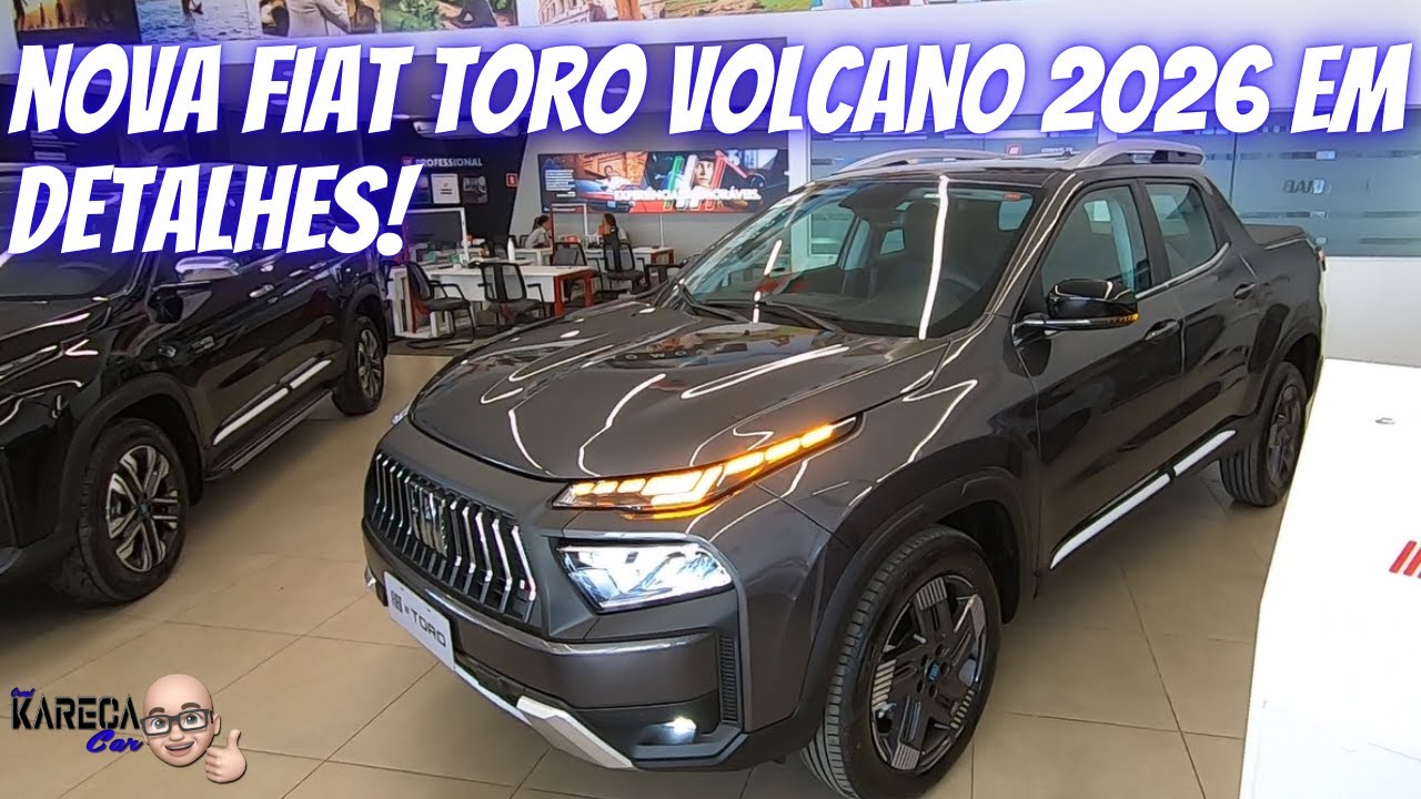 Nova fiat toro Volcano