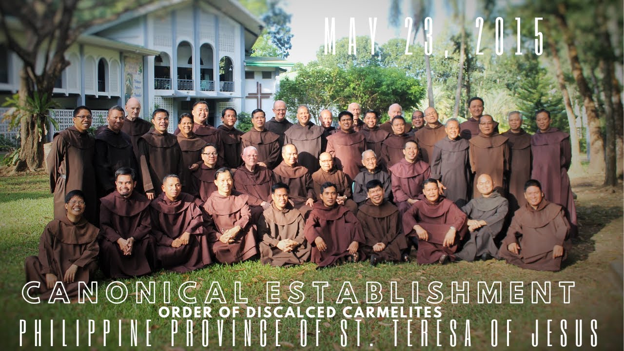 Canonical Establishment Anniversary | Discalced Carmelites of the Philippine Province of St. Teresa