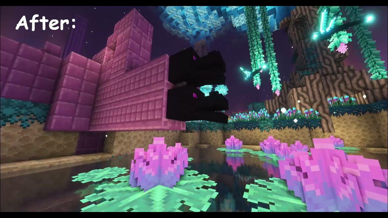 Best end update mod in Minecraft YouTube