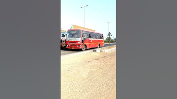 MSRTC bus Bhusawal to Manmad route Lalplari seater bus.#msrtc #short #tata #vlog #video #tata #bus