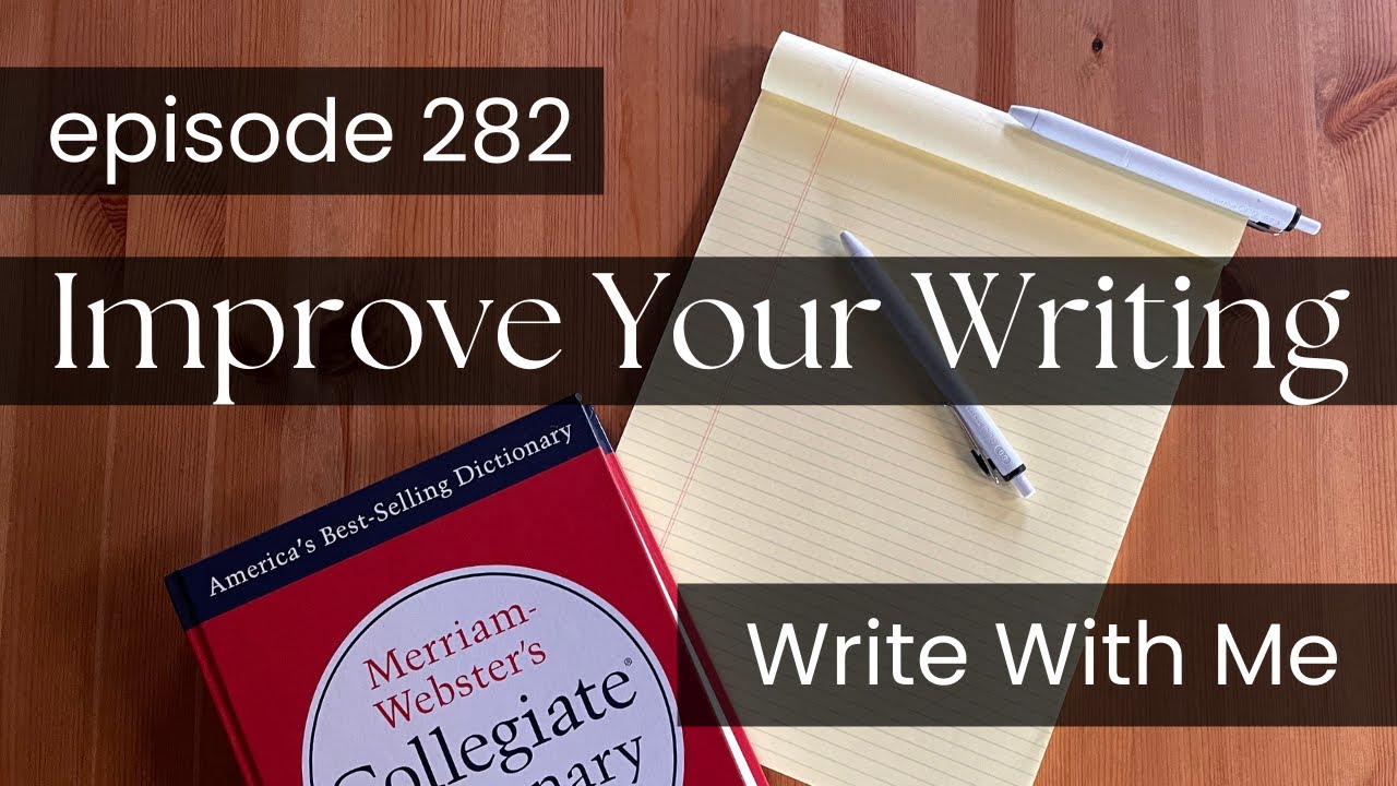 Пишите вместе со мной и улучшайте свои навыки творческого письма, эпизод 282 - Insular, Bout, Ver...