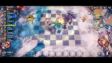 Insane Autochess Match🔥 6 Knight 6 Glacier Build