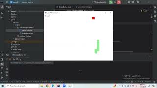 snake game with javaFX لعبة الثعبان screenshot 4