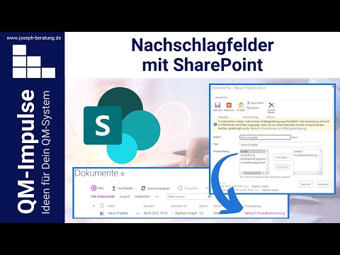 SharePoint Nachschlagfelder aus anderer Liste anlegen und ändern