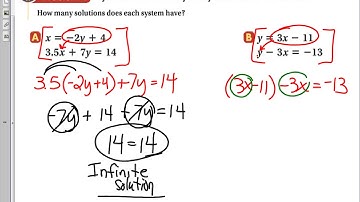 Lesson 6.2 Solving by Substitution PART 3