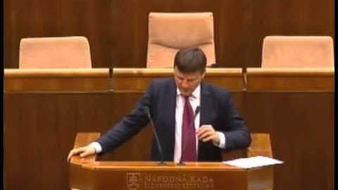 17.09.2014 - Vystúpenie v parlamente