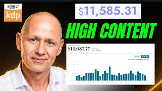 Jak skalować do 10.000$ na Amazon KDP dzięki książkom High Content (Cały webinar)