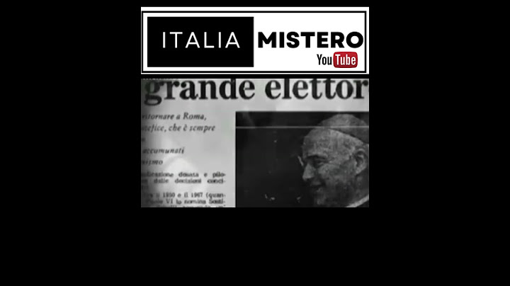 La morte di Papa Luciani ed il conclave che elegge Wojtyla