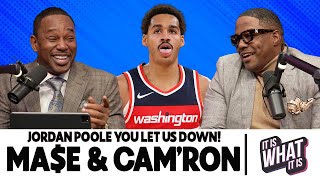 MA$E EXPECTED MORE FROM JORDAN POOLE & CAM IS FED UP TALKING ABOUT THESE BUMS | S3. EP.50