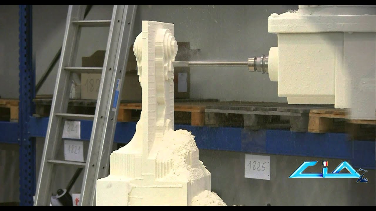 CIA Automation and Robotics Fresatura e Scansione Laser 3D CLIP - YouTube