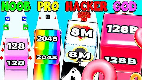 Jelly Run 2048 Wow 😲 New Record Max Level Gameplay 🤯 part 2