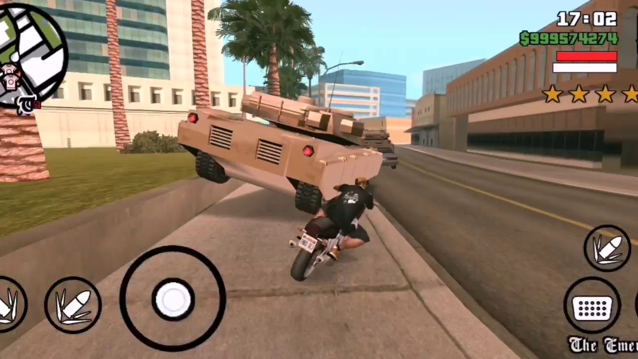 GTA San Andreas crazy moment infinite health infinite armor/wanted