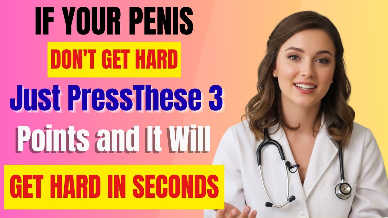 Men Over 60just Press 3 Points On Your Manhood And Wake Up Hard Every 