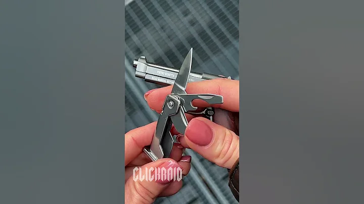 Beretta M92 Multitool - Wooden Chrome #miniature #csgo #military #shorts #toys #outdoors #edc