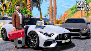 Реальная Жизнь В Gta 5 - Пранк Над Саймоном! Угнал Его Новый Mercedes Sl63 И Спрятал! 🌊Вотер