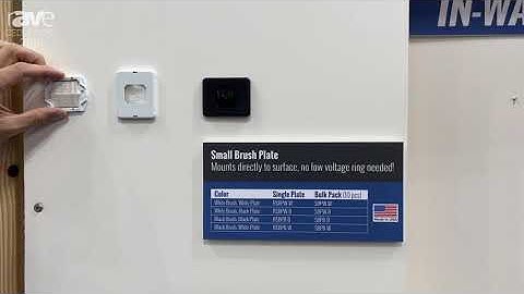CEDIA Expo 2021: Midlite Introduces Small Brush Plate and Multi-Direction Wall Mount for Speakers