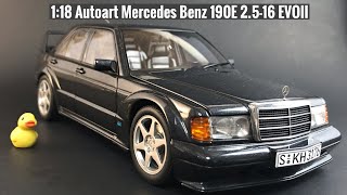 オートアート 1/18 メルセデスベンツ 190E エボリューションⅡ