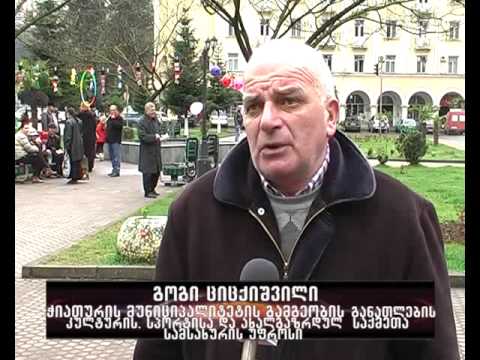 დაუნის სინდრომი: აქცია ჭიათურაში-იმერვიზია 2015