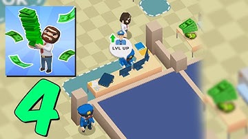 Bank Job Idle Business - Gameplay Walkthrough Android, IOS Part 4