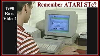 Did you ever own an ATARI STe COMPUTER?  home Gaming 1990, MIDI music, graphics, games PC