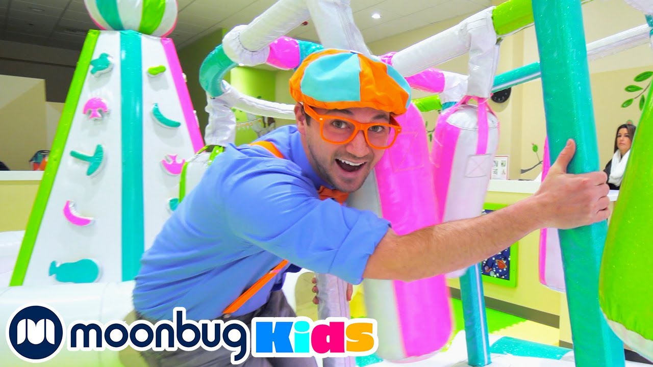 Blippi Aprende en el Patio de Juegos - Vídeos Educativos para Niños