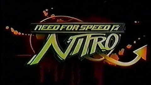 2009 NEED FOR SPEED SHIFT & NITRO TV COMMERCIAL Video Games