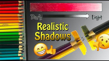 Create Realistic Shadows with Colored Pencils! A tutorial using Crayola Colored Pencils