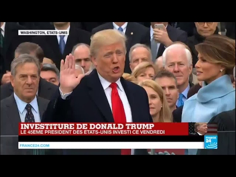 Vidéo: Célèbre Lors De La Prestation De Serment De Donald Trump