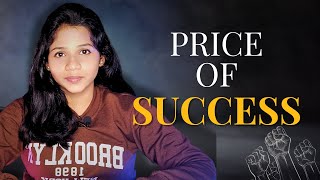 THE PRICE OF SUCCESS | What Are You Willing to Pay?வெற்றியின் விலை என்ன? Explained in Tamil #success