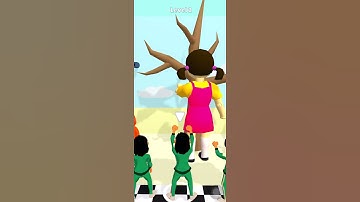 Squid Game K-Run 3D lv 2 🦄 Android Gameplay Walkthrough