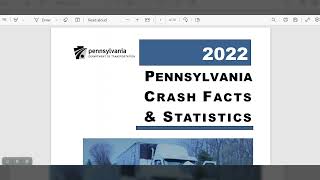 Introduction to the PA Crash Information Tool (PCIT)