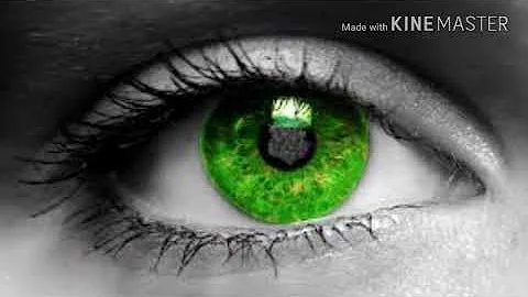 Jsou zelené oči silným genem?